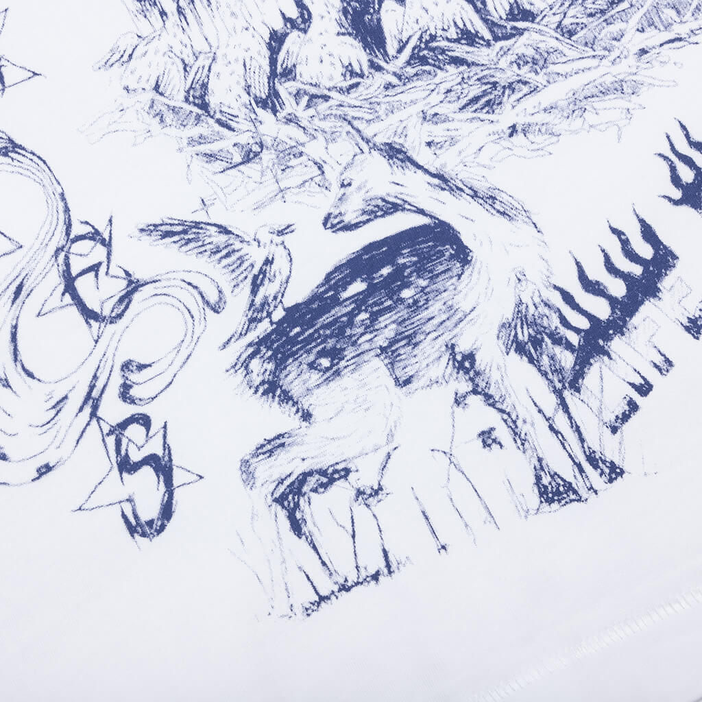 Scribbles S/S Tee - White