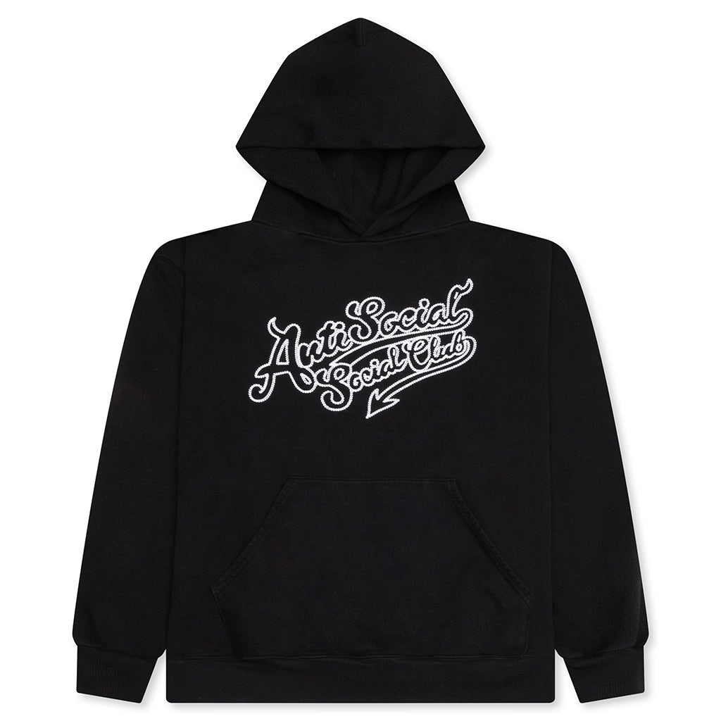Script Club Hoodie - Black