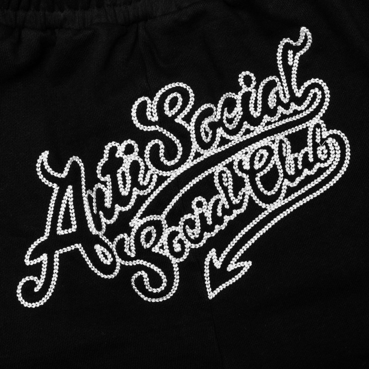 Script Club Sweatpant - Black