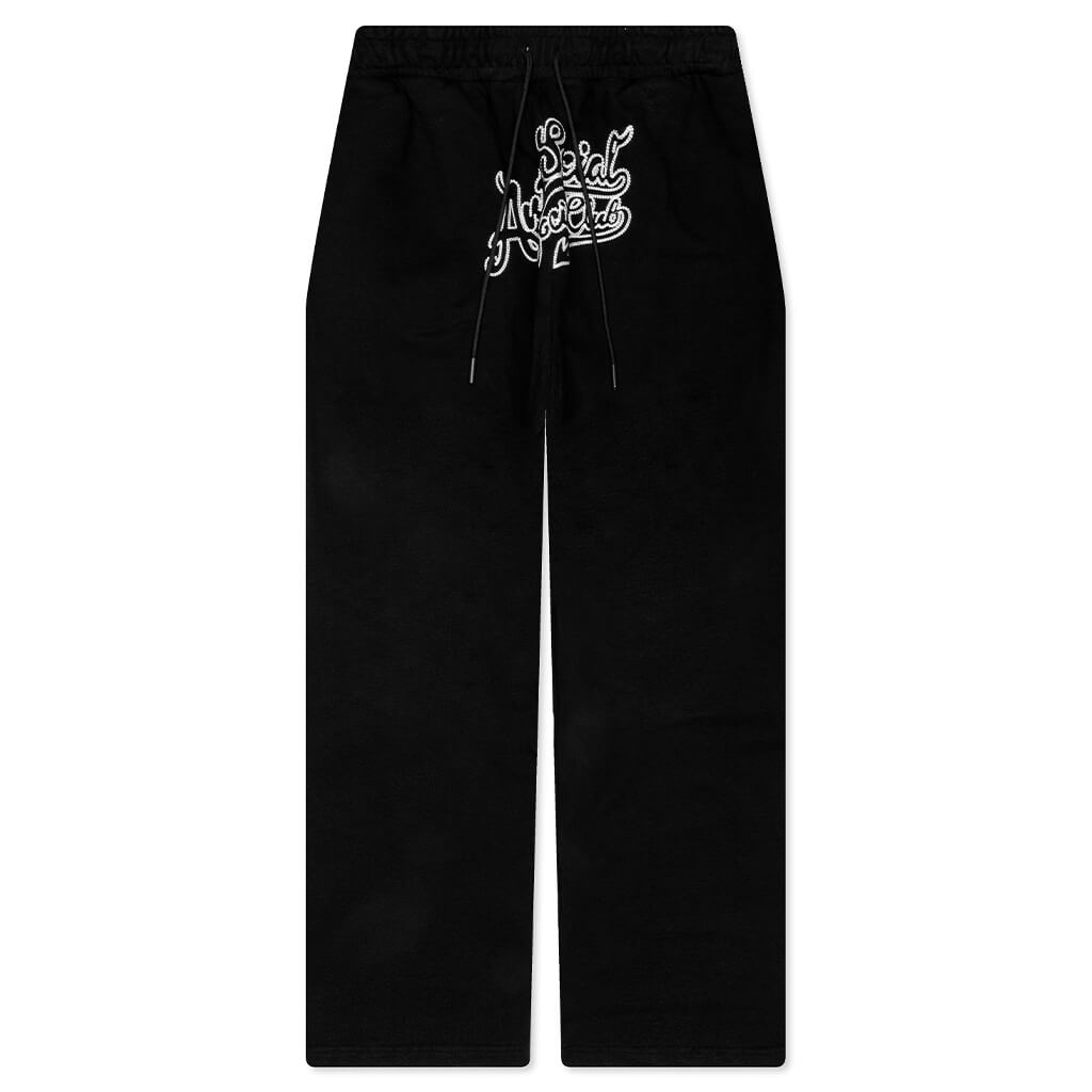 Script Club Sweatpant - Black