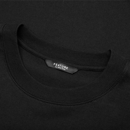 Script Tee - Black