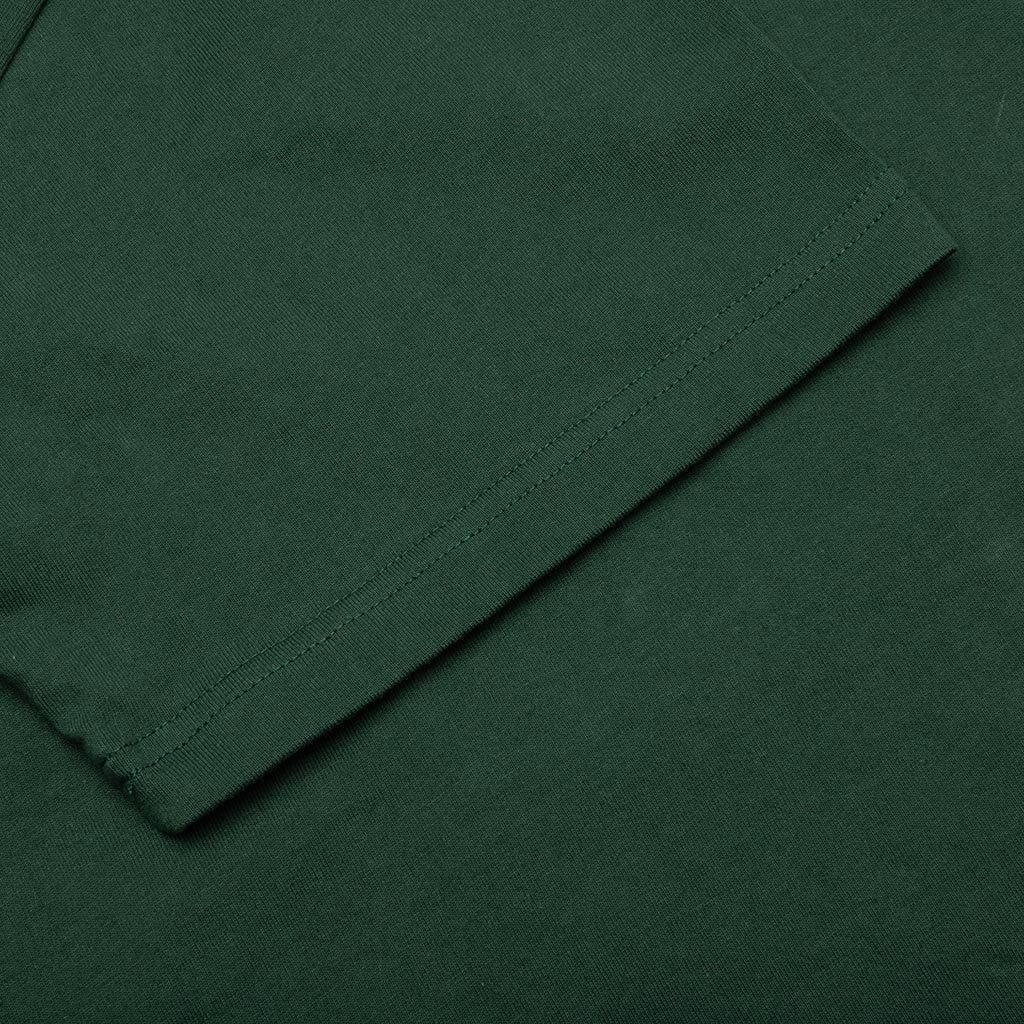 Script Tee - Dark Green
