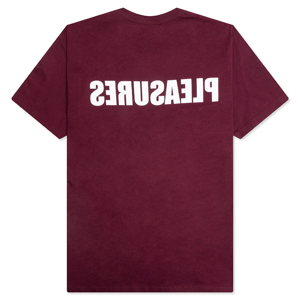 Security T-Shirt - Burgundy