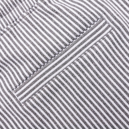 Seersucker Loopback Sweatshorts - Light Grey