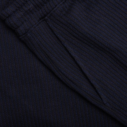 Seersucker Loopback Sweatshorts - Navy
