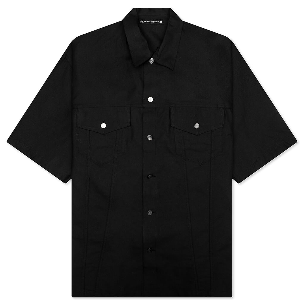S/S Oxford Shirt - Black