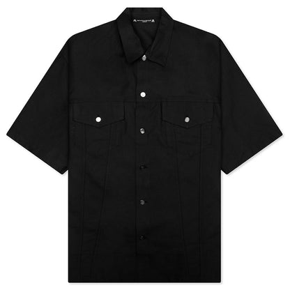 S/S Oxford Shirt - Black