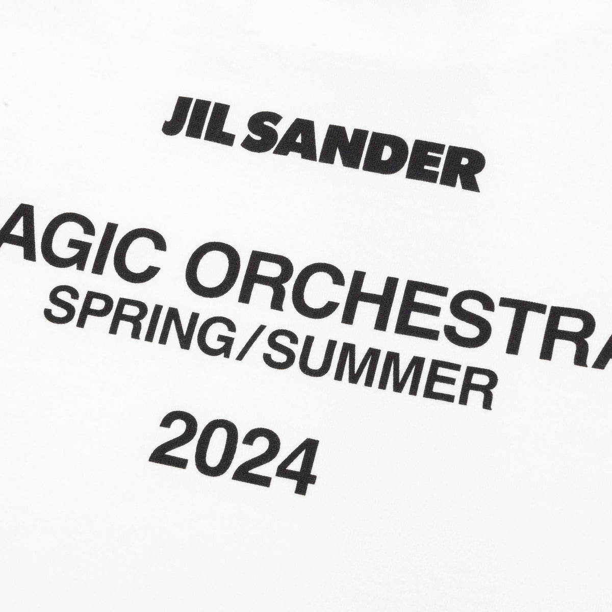 Magic Orchestra Sheer T-Shirt - Marshmallow