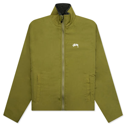 Sherpa Reversible Jacket - Dark Green