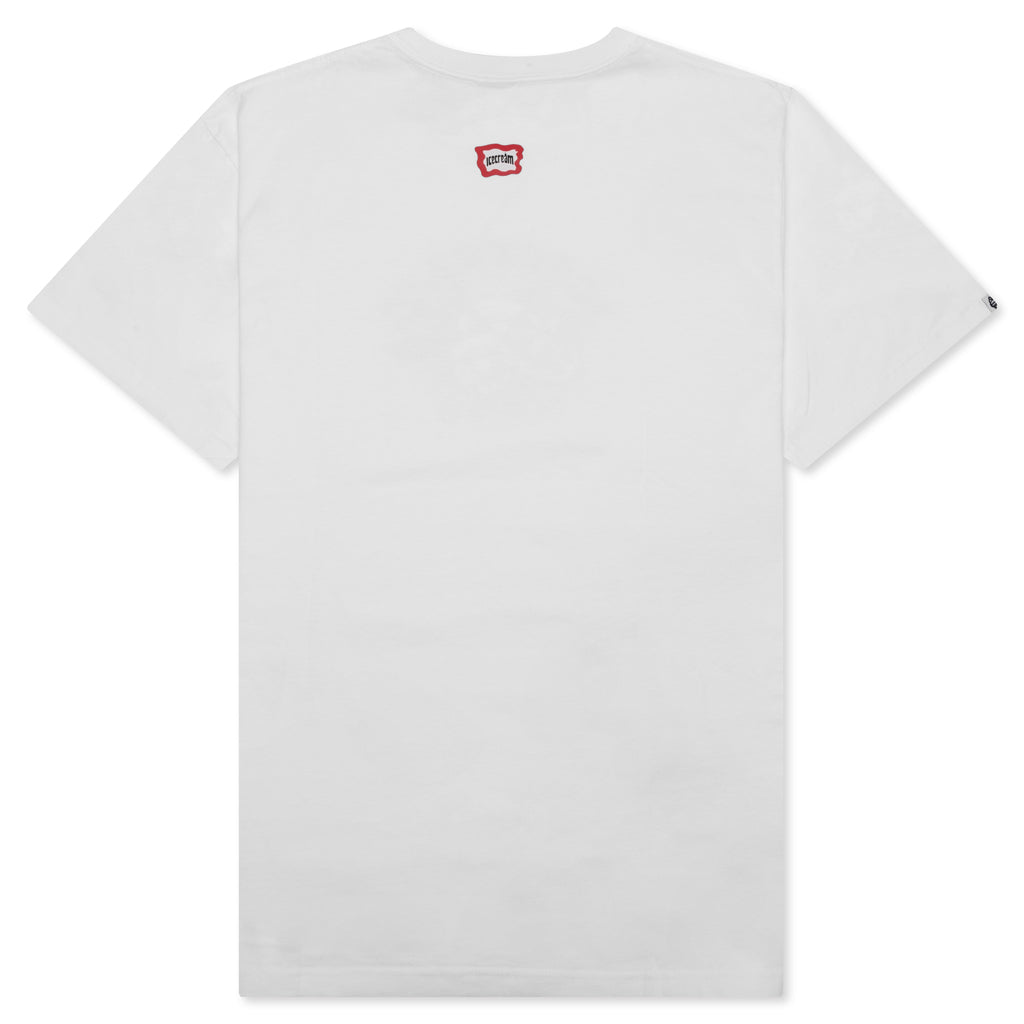 Shine S/S Tee - White