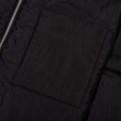 Zip Up Shirt - Black
