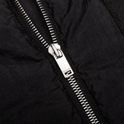 Zip Up Shirt - Black