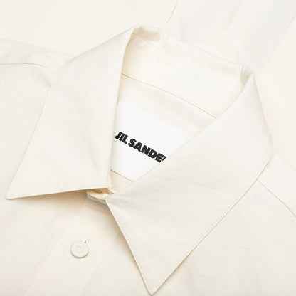 Layered Jewel Detail Shirt - Coconut