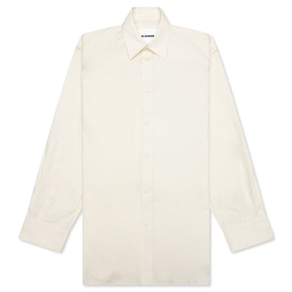 Layered Jewel Detail Shirt - Coconut