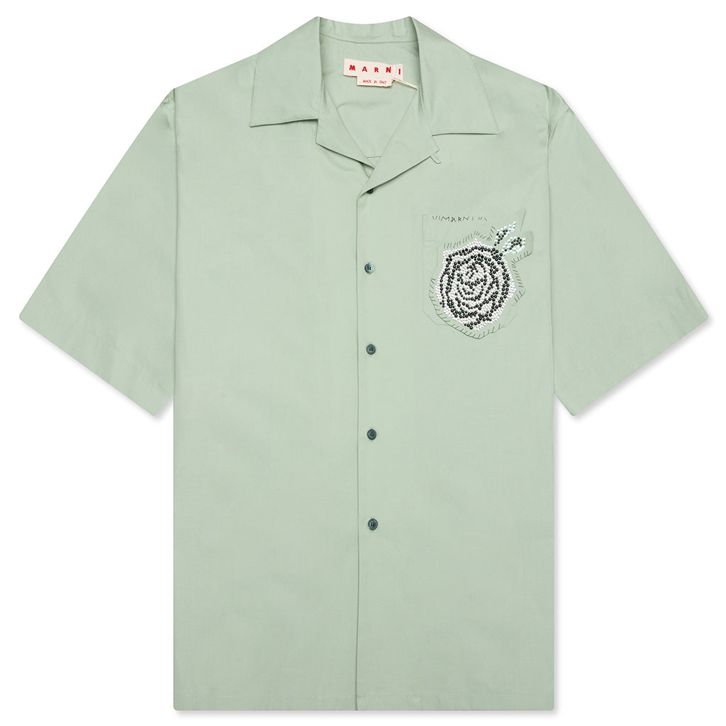 Organic Cotton Poplin Shirt - Linden