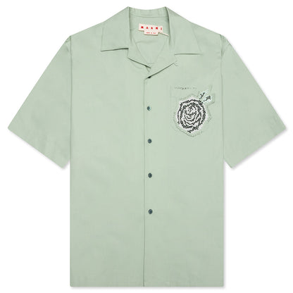 Organic Cotton Poplin Shirt - Linden