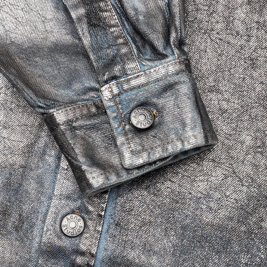 Denim Shirt - Silver/Blue