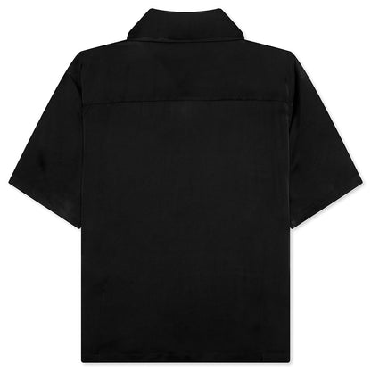 Fluid Viscose Shirt - Black