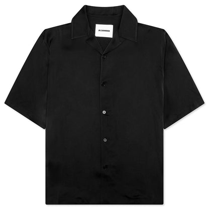 Fluid Viscose Shirt - Black