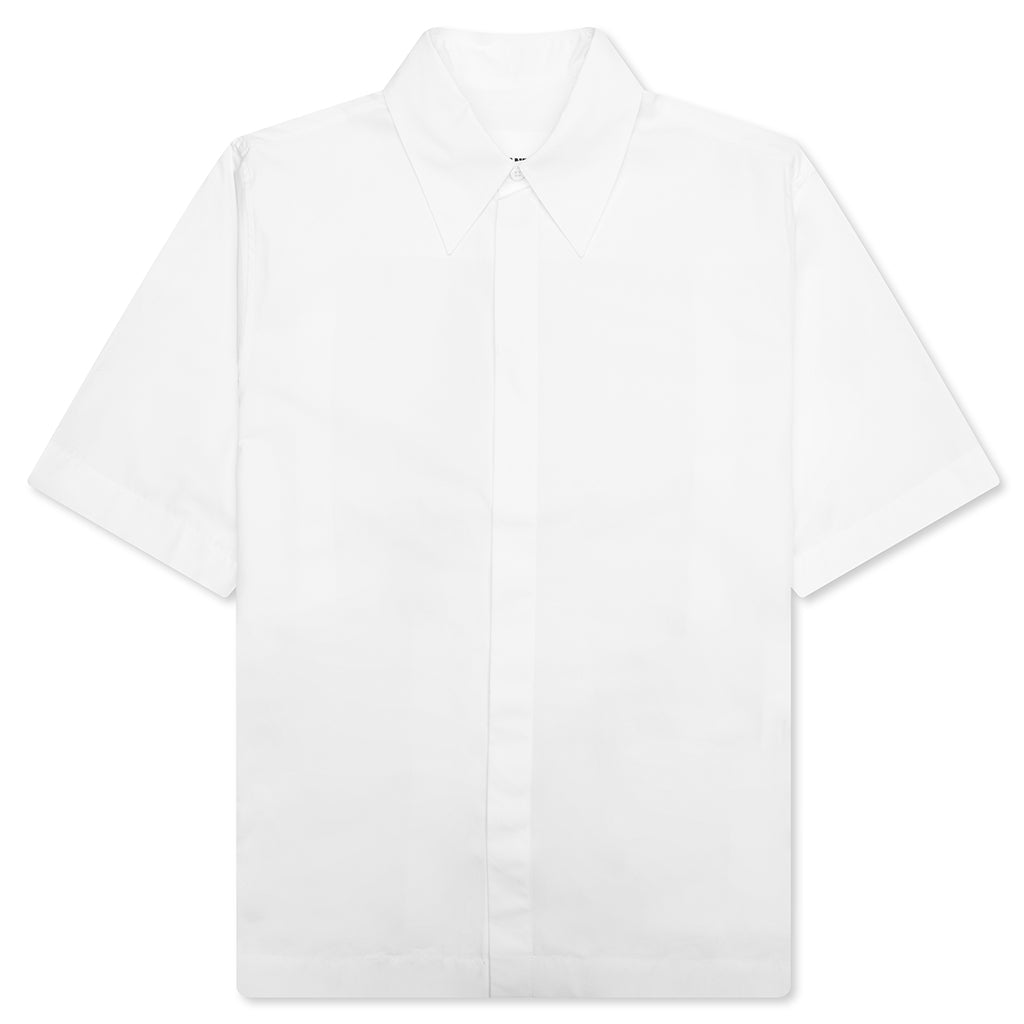 Heavy Organic Cotton Poplin Shirt 131 - Optic White