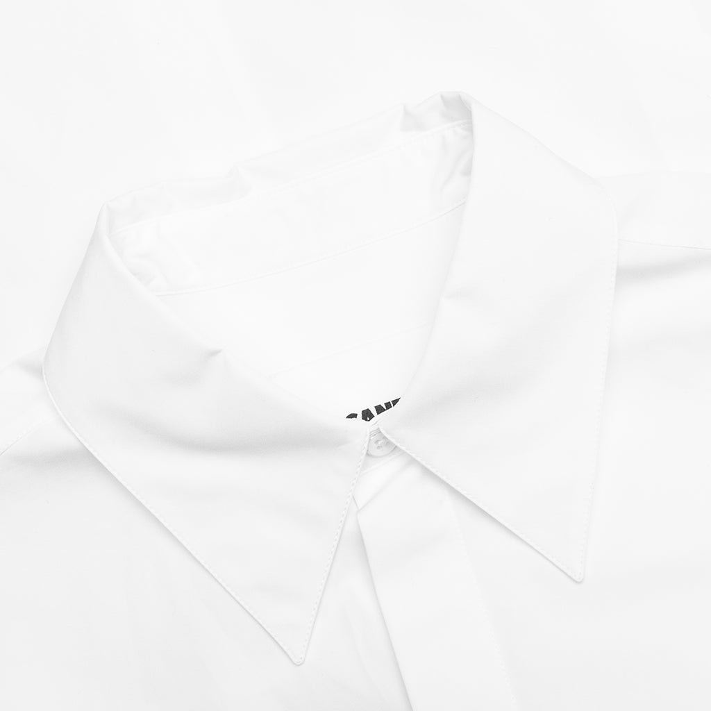 Heavy Organic Cotton Poplin Shirt 131 - Optic White
