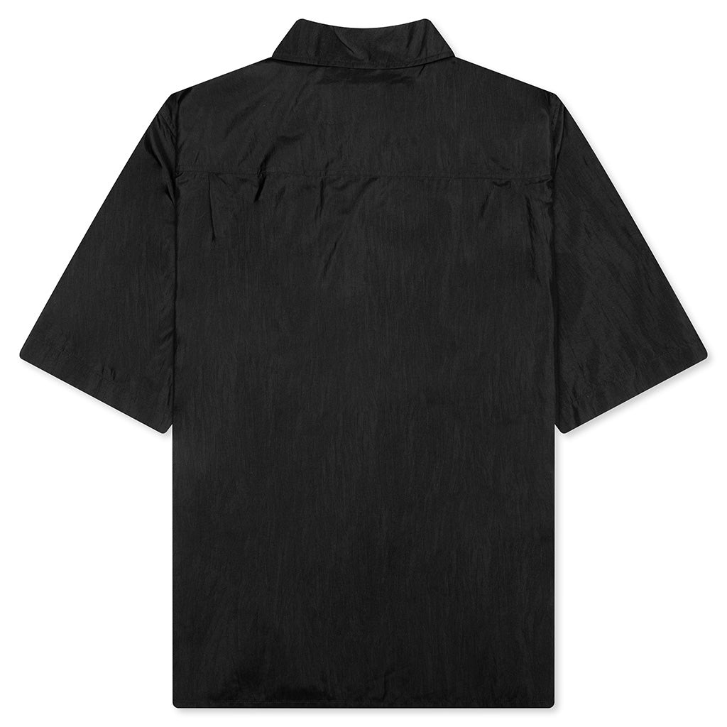 Silk And Nylon Shirt - Black
