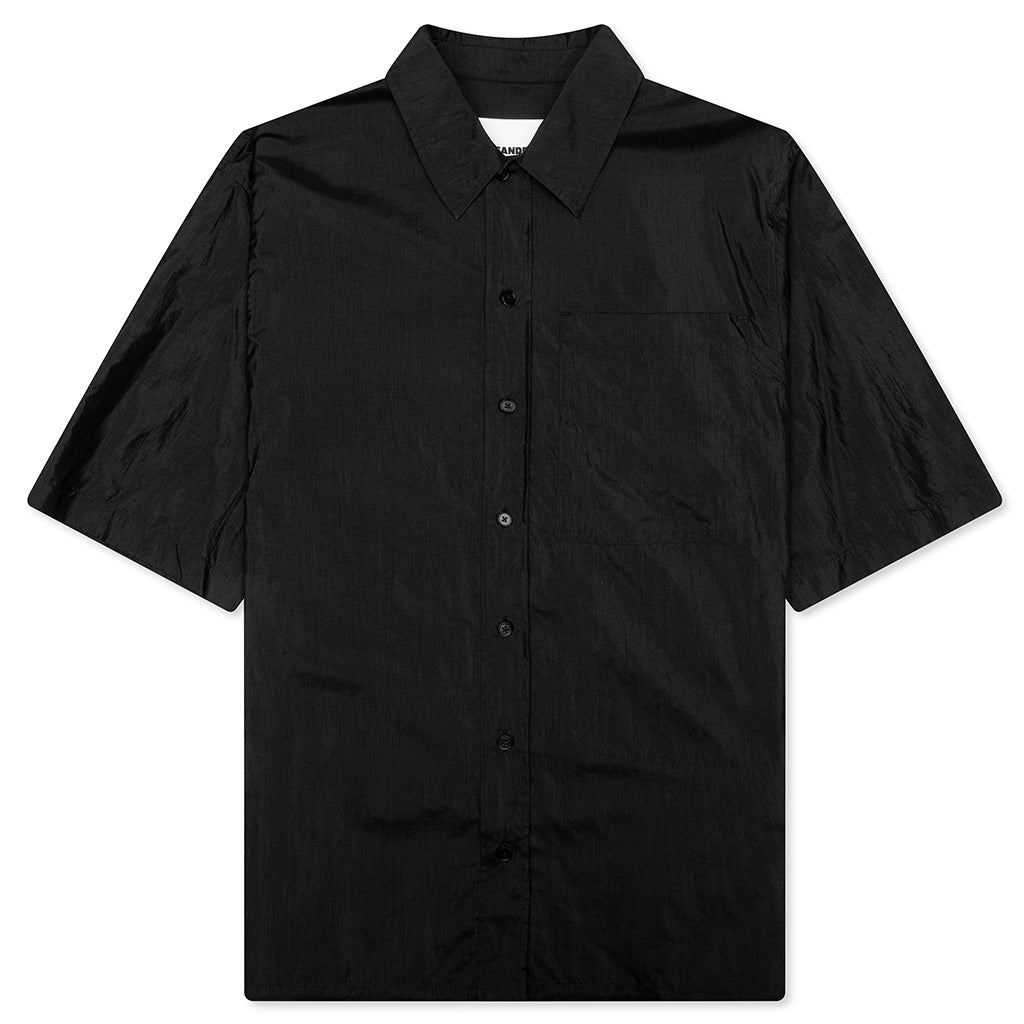 Silk And Nylon Shirt - Black