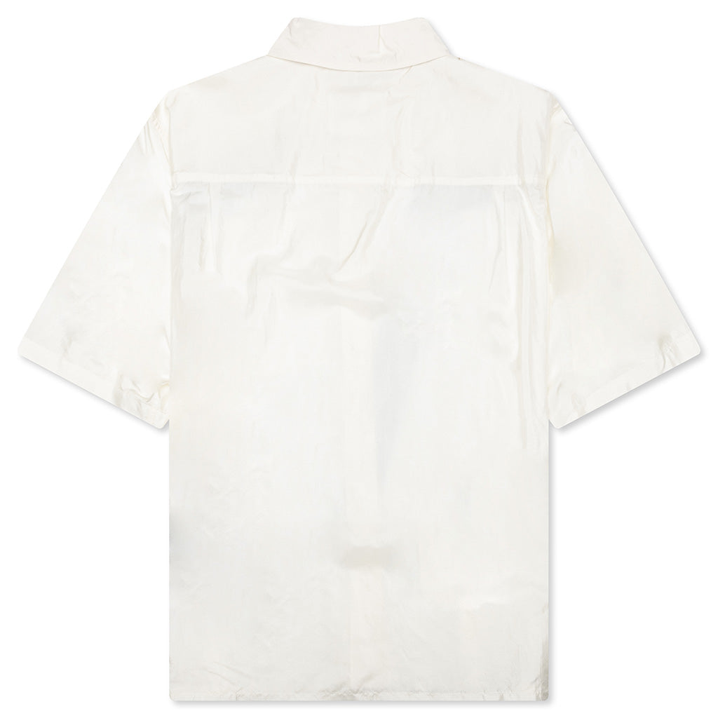 Silk And Nylon Shirt - Eggshell