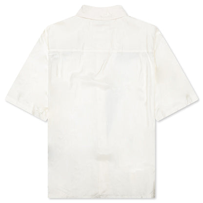 Silk And Nylon Shirt - Eggshell