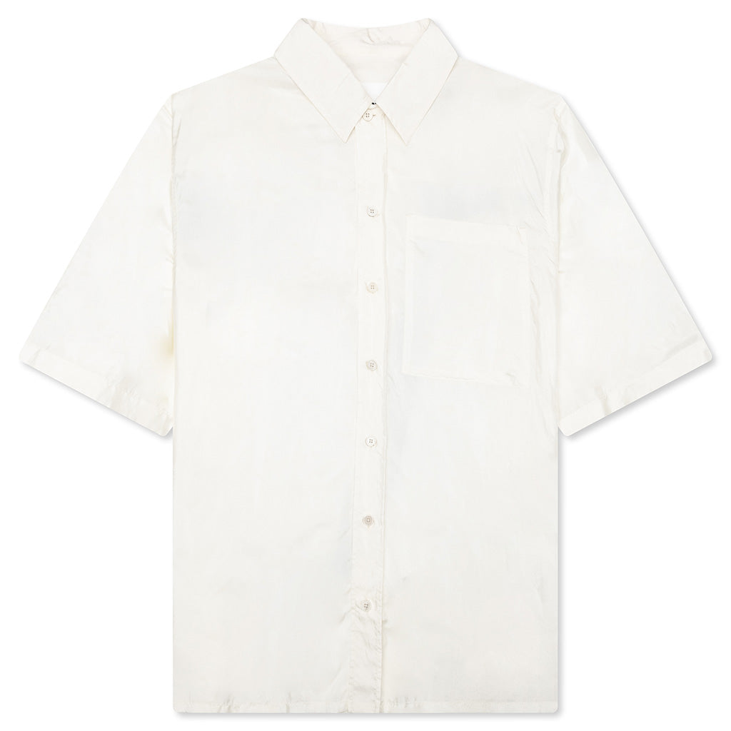 Silk And Nylon Shirt - Eggshell