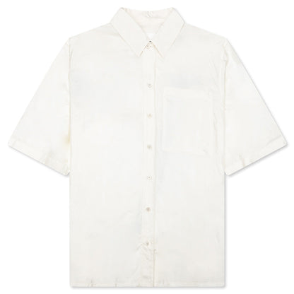 Silk And Nylon Shirt - Eggshell