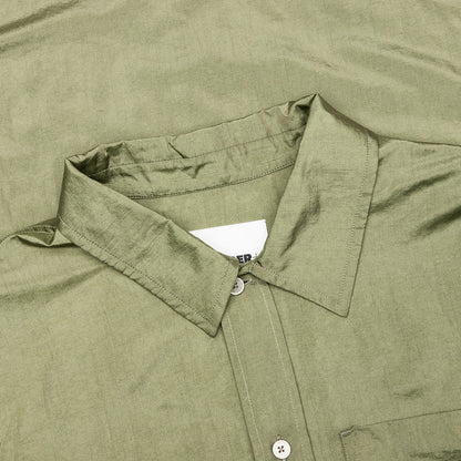 Silk And Nylon Shirt - Grasshopper