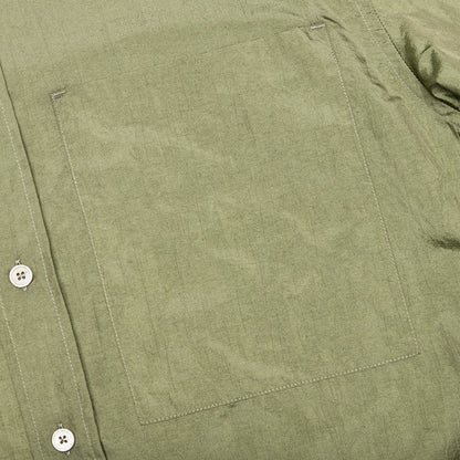 Silk And Nylon Shirt - Grasshopper