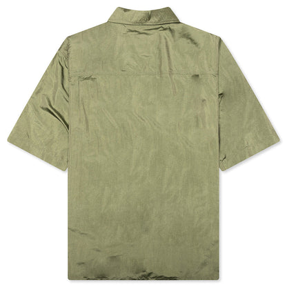 Silk And Nylon Shirt - Grasshopper