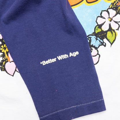 Shit Fuck Raglan Tee Shirt - Multi