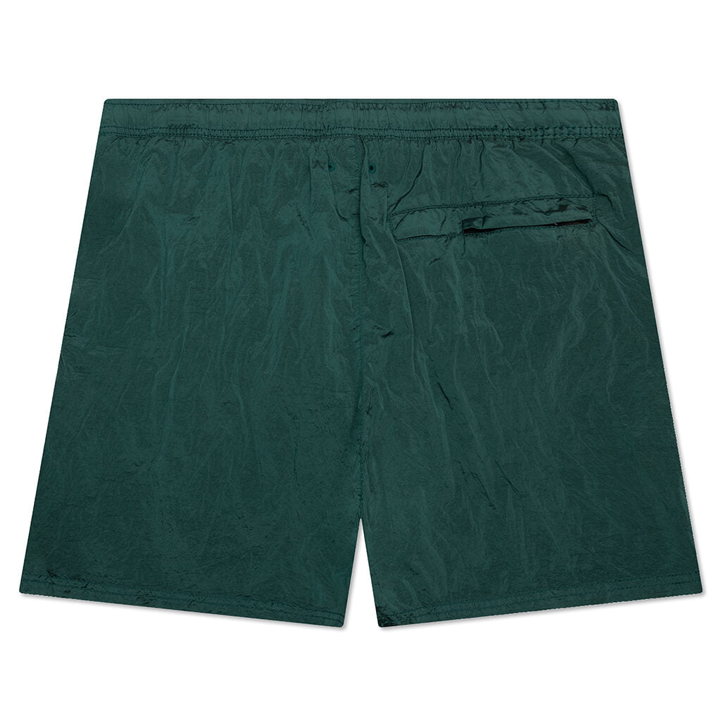 Nylon Metal Short - Bottle Green