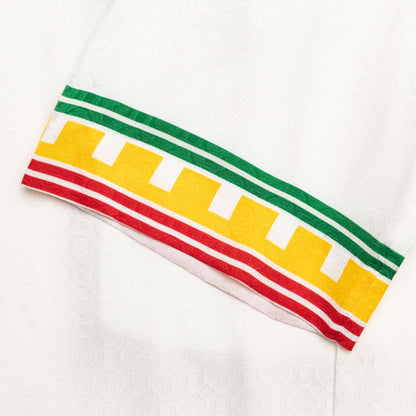 Short Sleeve Cuban Collar Shirt - White