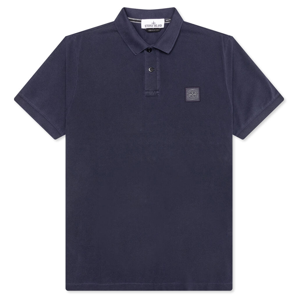 Short-Sleeve Polo - Navy Blue