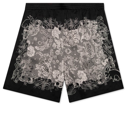 Shorts - Black/Ecru