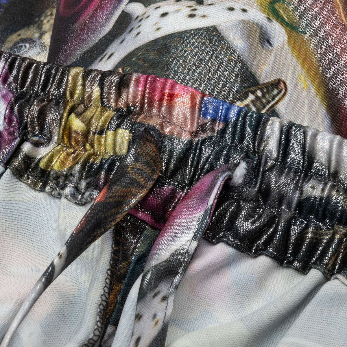 Printed Shorts - Black/Multi