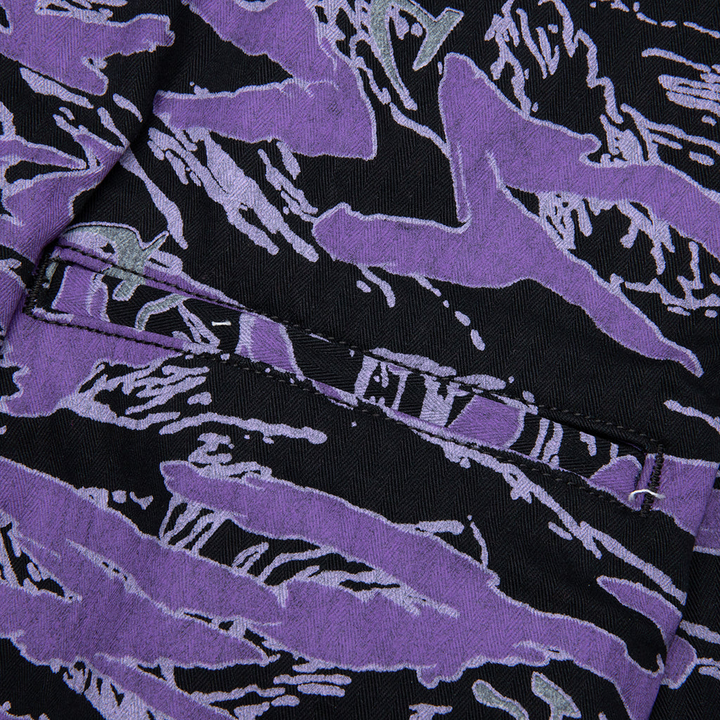 Sickle Camo Jacket - Purple Snow Camo