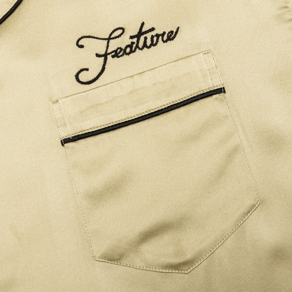 Baptiste Silk Shirt - Gold