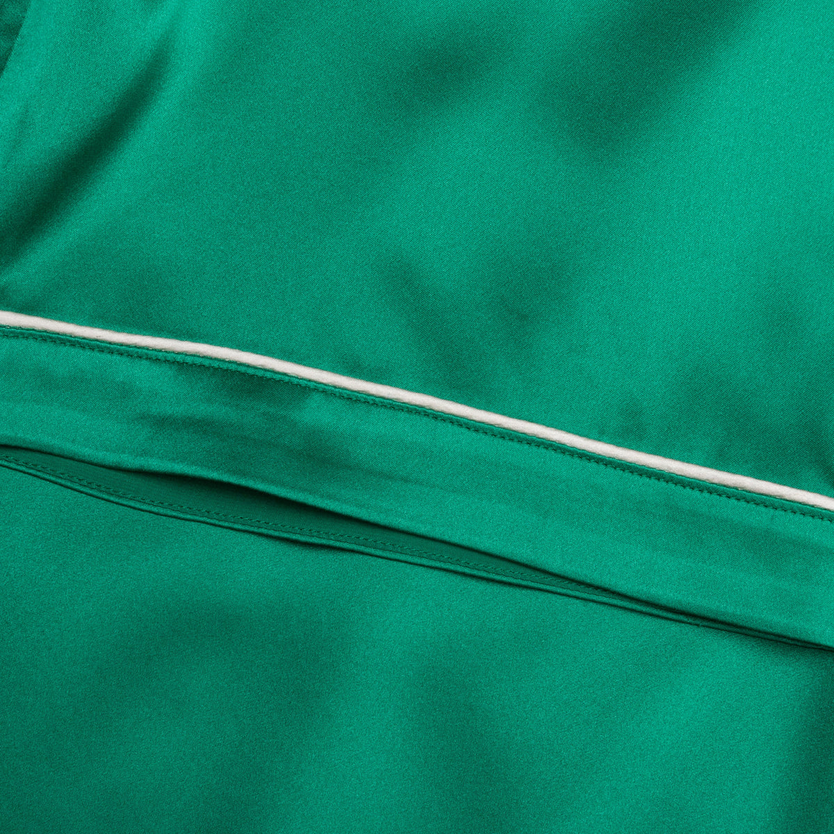 Baptiste Silk Shirt - Green