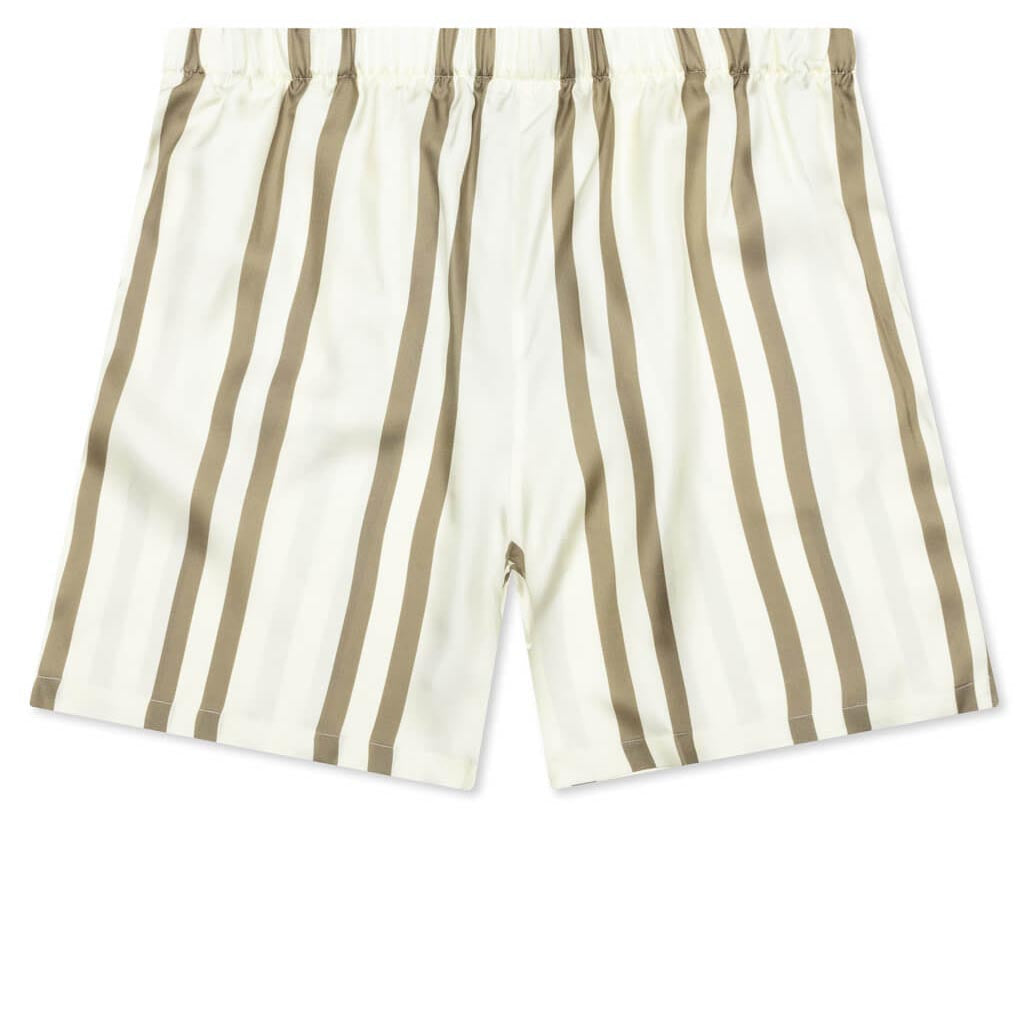 Silk Short - Bark Stripe/Salt