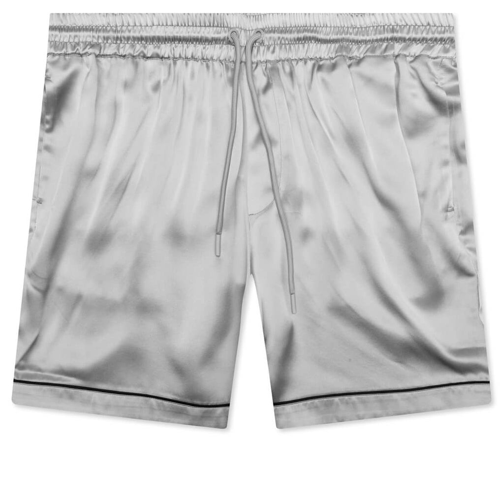 Jean Silk Short - Silver