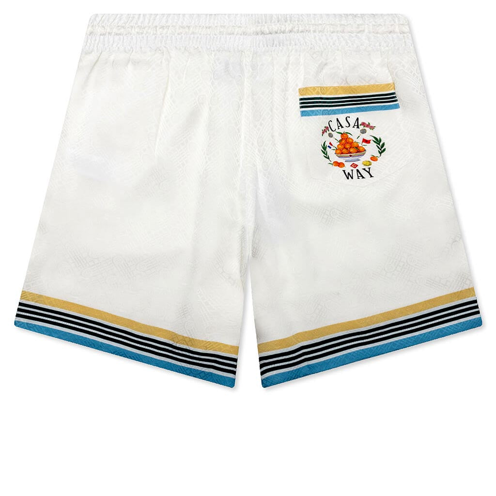 Silk Shorts With Drawstrings - Casa Way