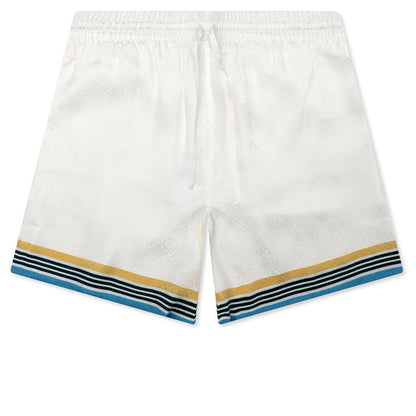 Silk Shorts With Drawstrings - Casa Way