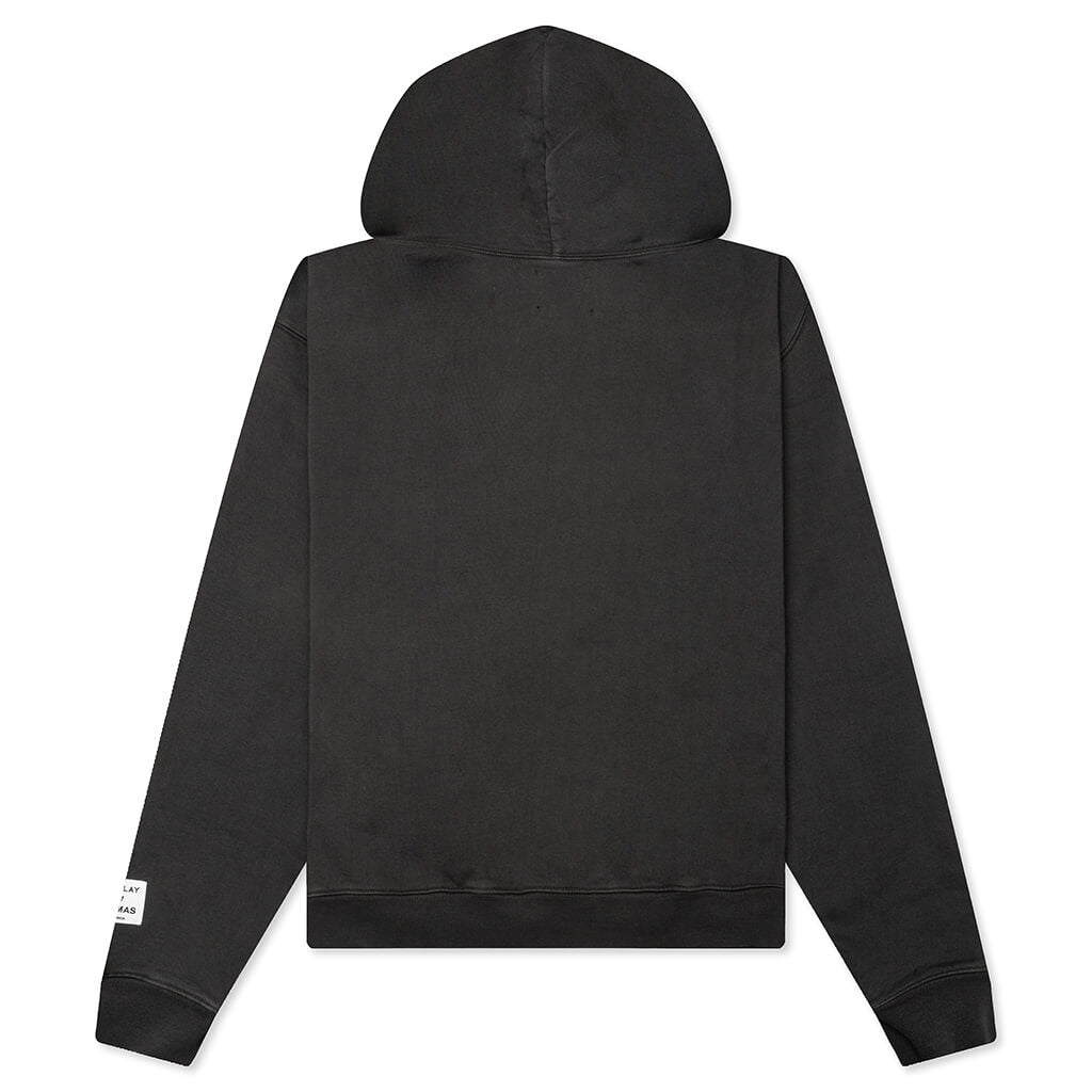 Size Logo Hoodie - Black