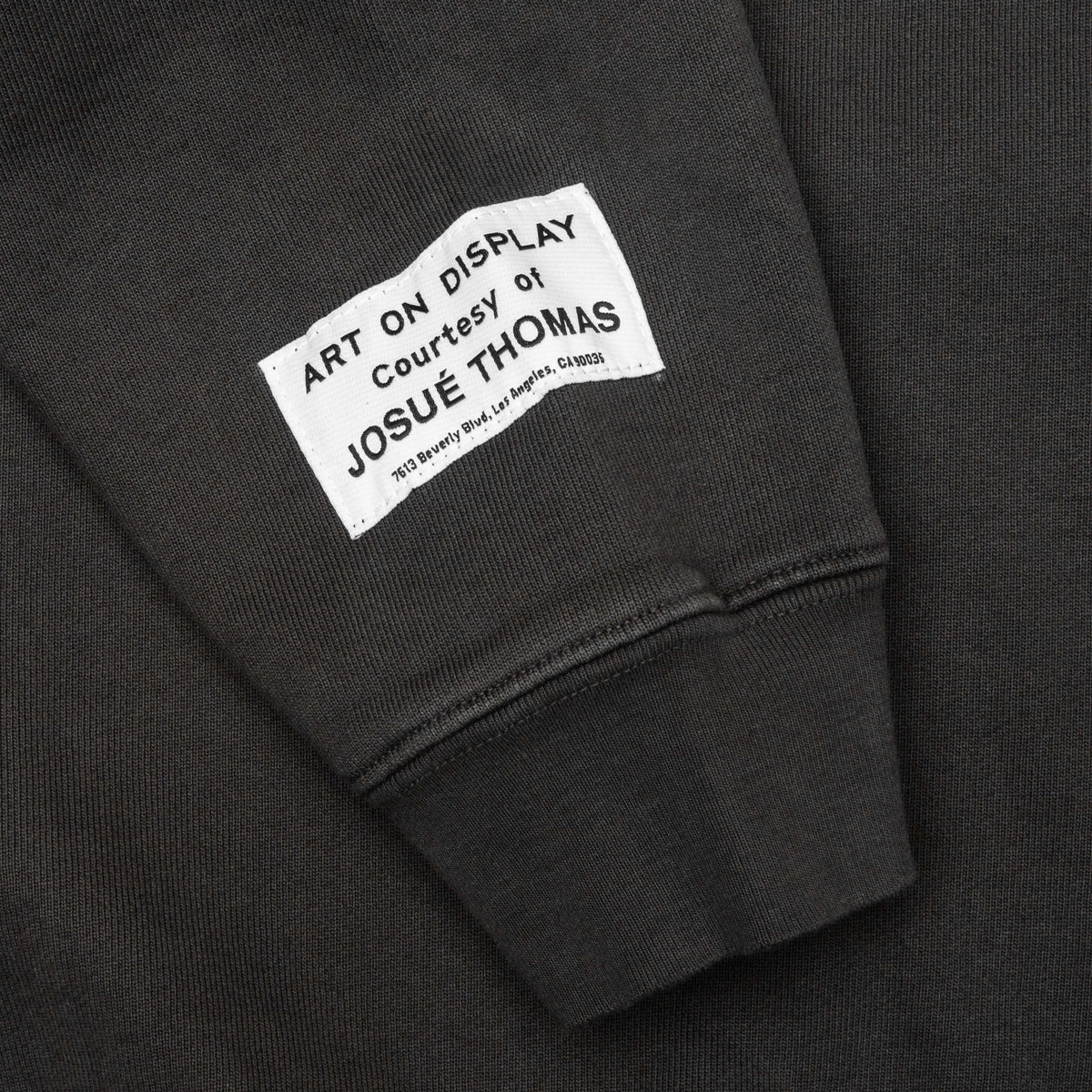 Size Logo Hoodie - Black