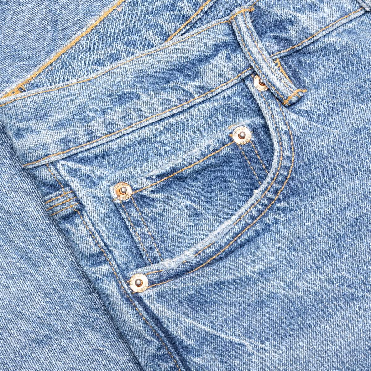 Skinny Coated - Light Indigo